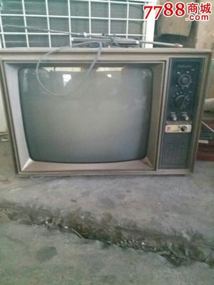 松下黑白電視機(jī) 二手舊貨市場中的時代印記